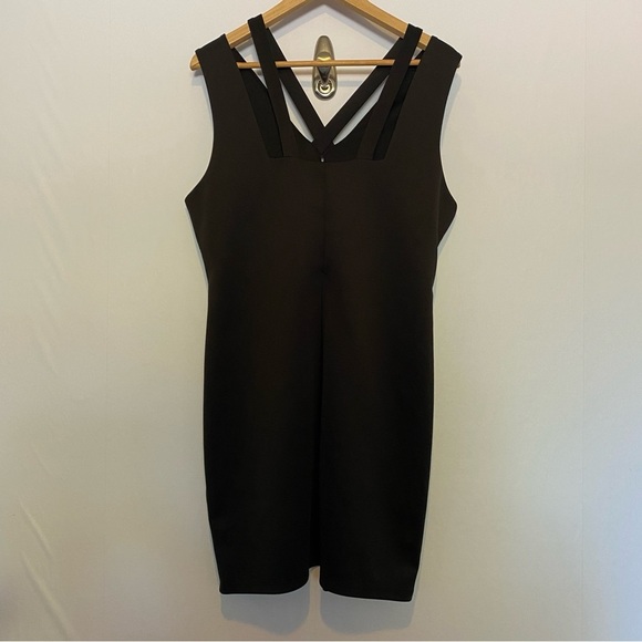 Marilyn Monroe Mini Black Dress Size XL Strappy Mini Dress USA Evening Sleeveles - Picture 2 of 10